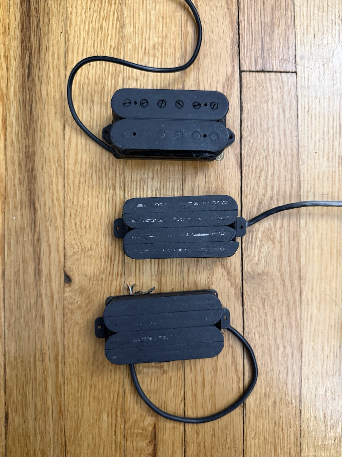 Lot Of 3 Vintage Guitar Pickups