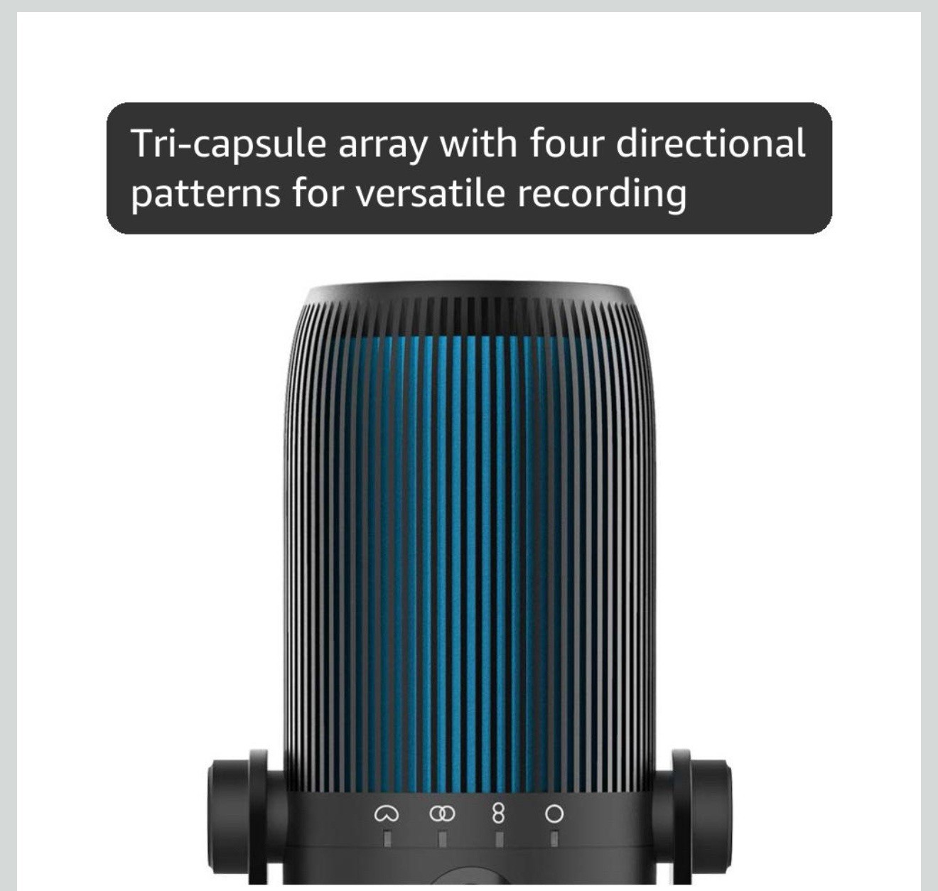 JLab Talk Pro USB Microphone USB-C Output Cardioid Omnidirectional Stereo