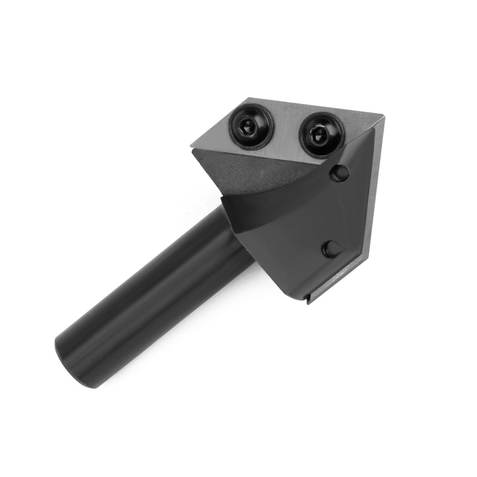 90° V Groove Router Bit 1/2 in Shank Carbide Insert For Woodworking Projects