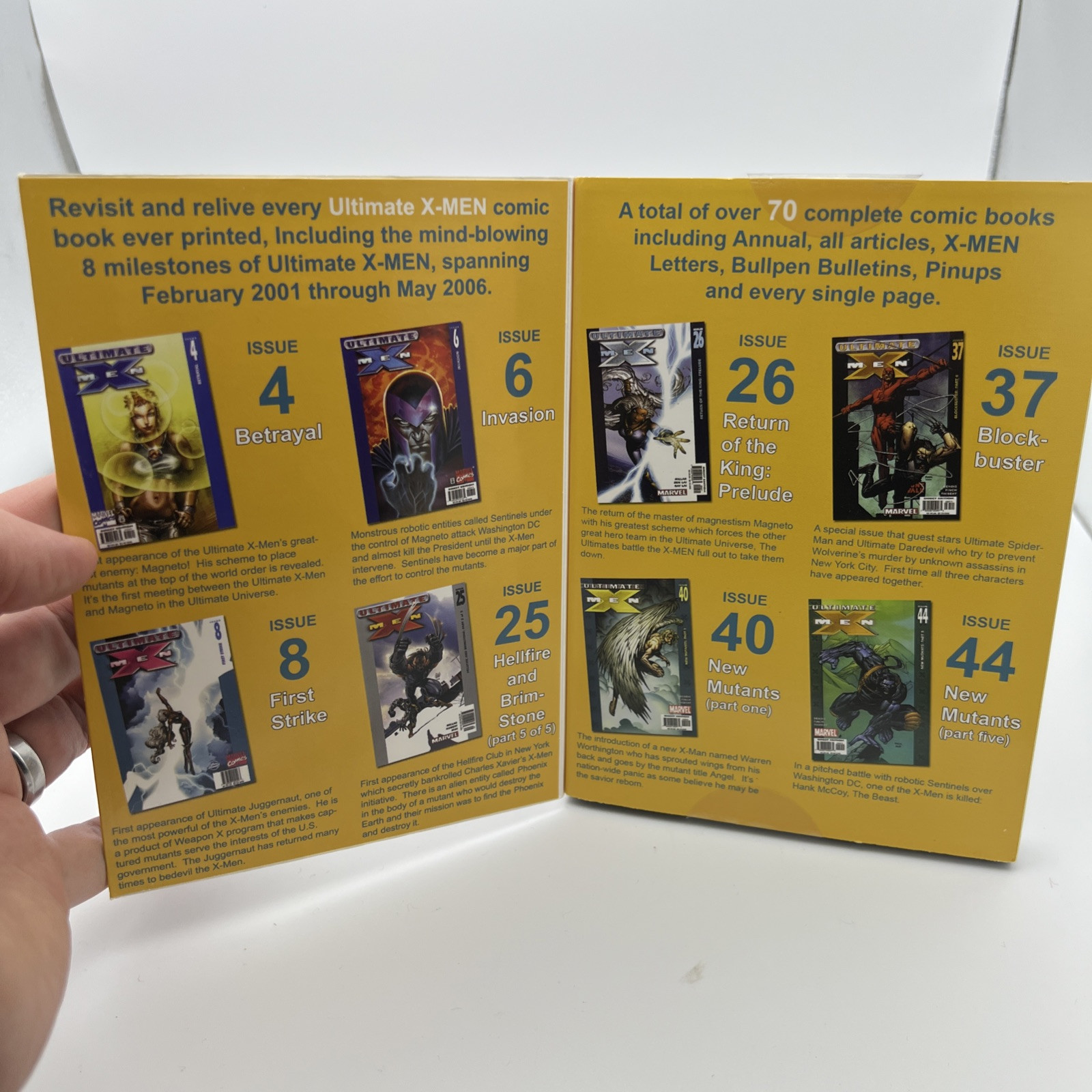 Marvel Comics Ultimate X-Men Complete Comic Book Collection CD-ROM Mac Windows