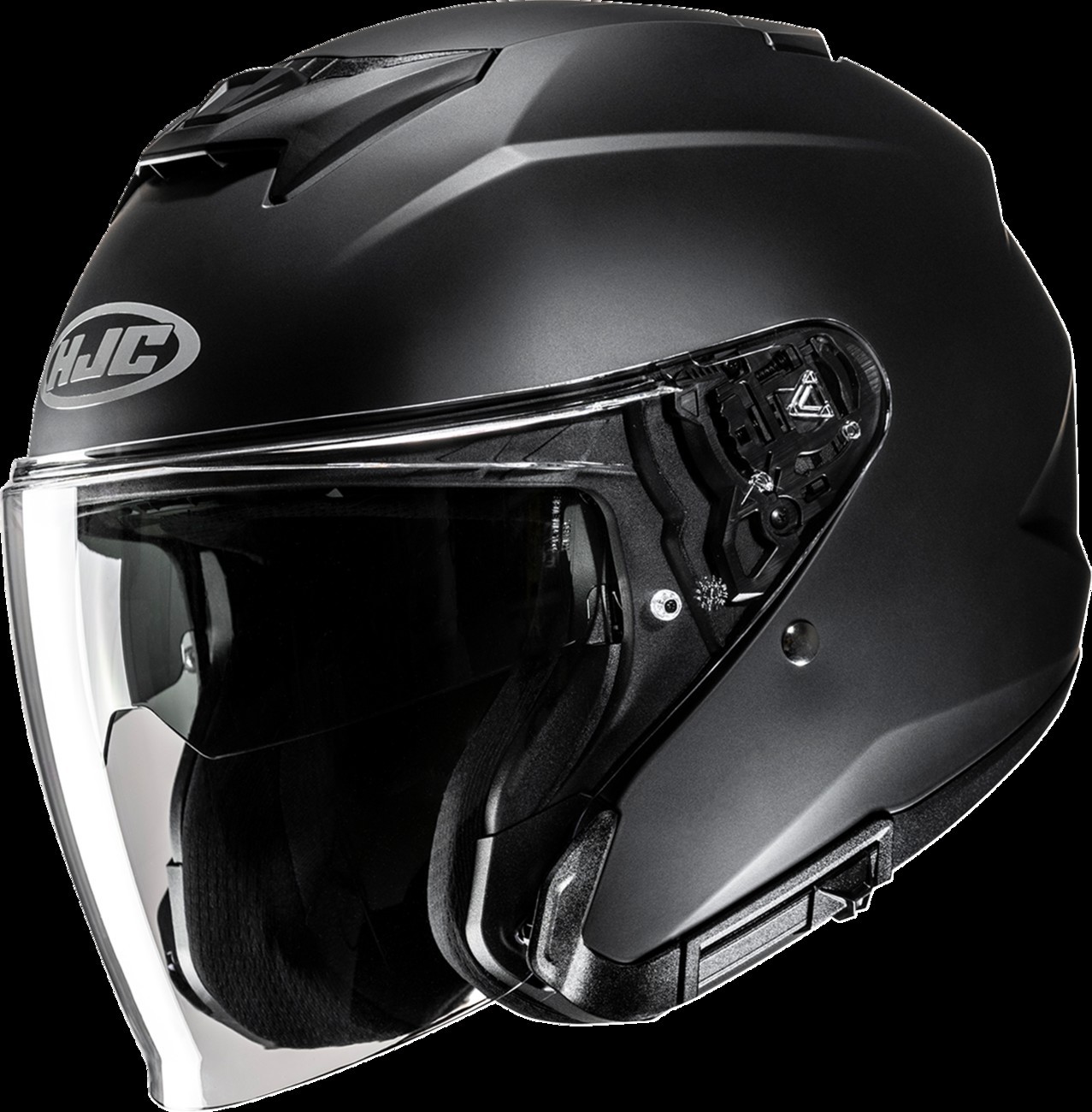 HJC JP45NUS4XBSV i31 Open Face Motorcycle Helmet DOT Approved Small Black
