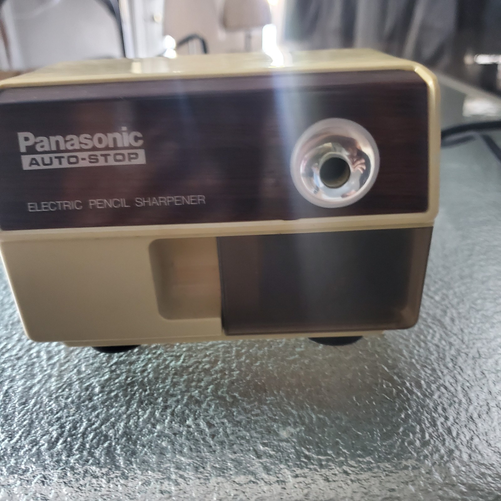 Vintage Panasonic Electric Pencil Sharpener W/ Auto-Stop Model KP-110 Tested