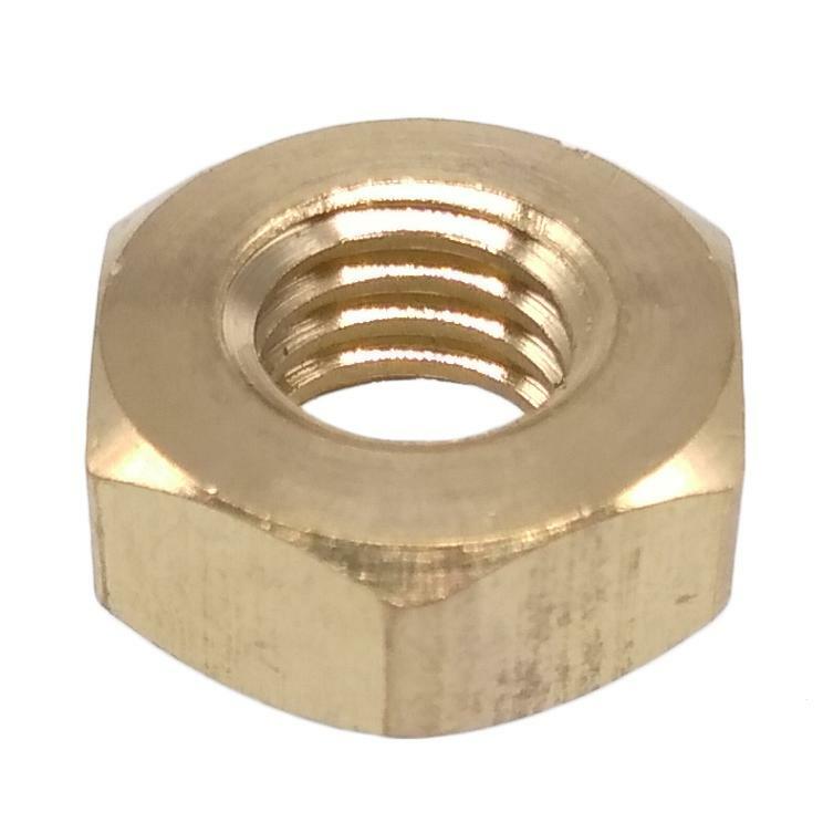100pcs M6 Metric Thread Insert Screw Fastener Brass Hex Nut