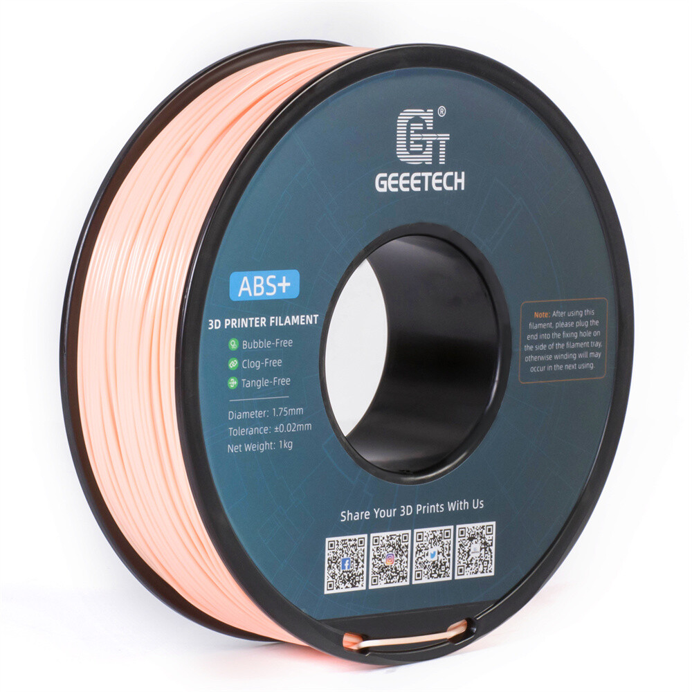 Geeetech ABS+ Filament Skin Color 1.75mm 1KG/Roll FDM 3D Printer ABS Consumables