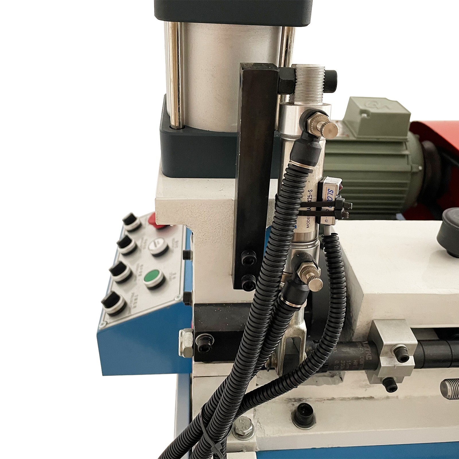 LDJ-60 Single End Air-operated Chamfering Bevelling Deburring Machine 220V