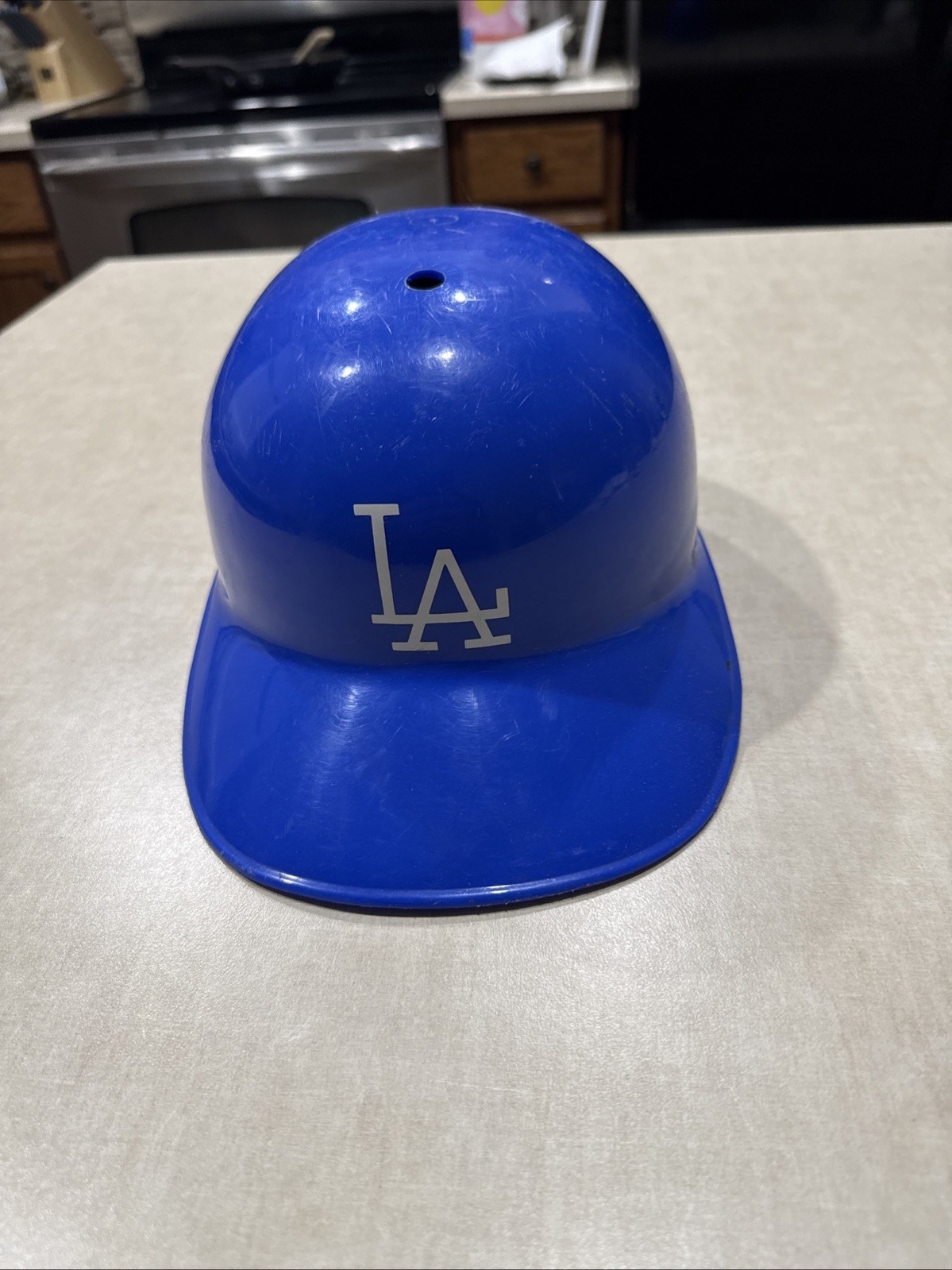 Vintage 1969 Laich Los Angeles Dodgers Plastic Souvenir Batting Helmet MLB