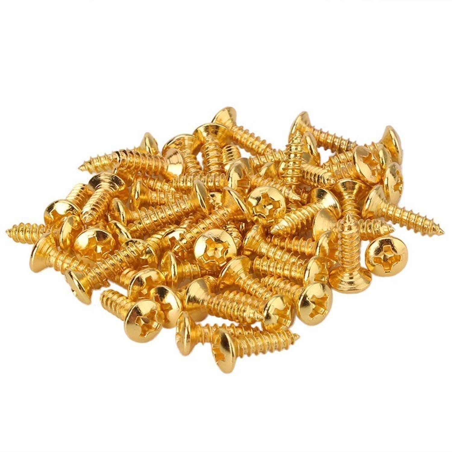 3MM Durable Guitar Pickguard Screws Pick Guards Scratch Plate Mounting Screws...