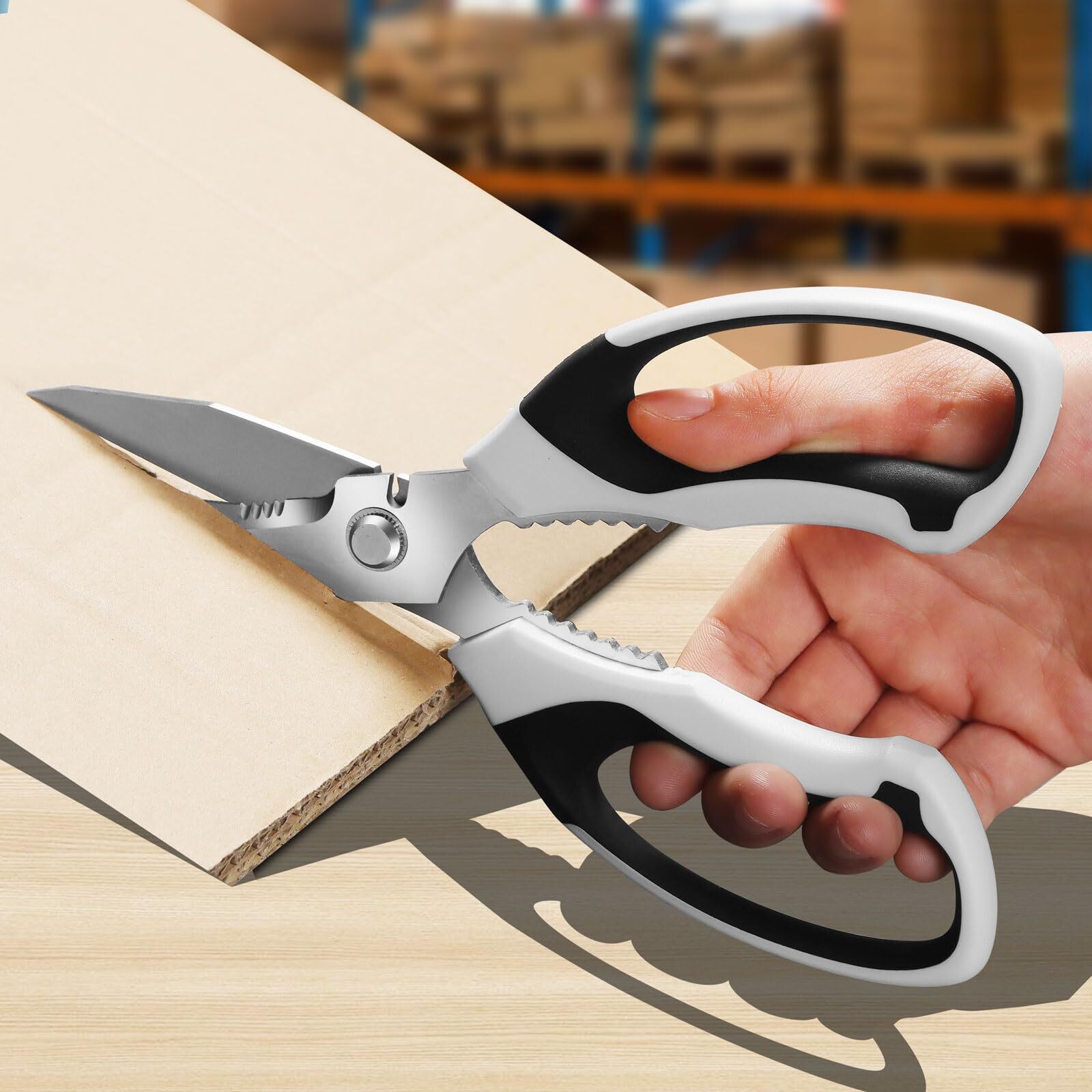 Utility Scissors Heavy Duty Multipurpose 8''sharp Scissors All Purpose heavy ...