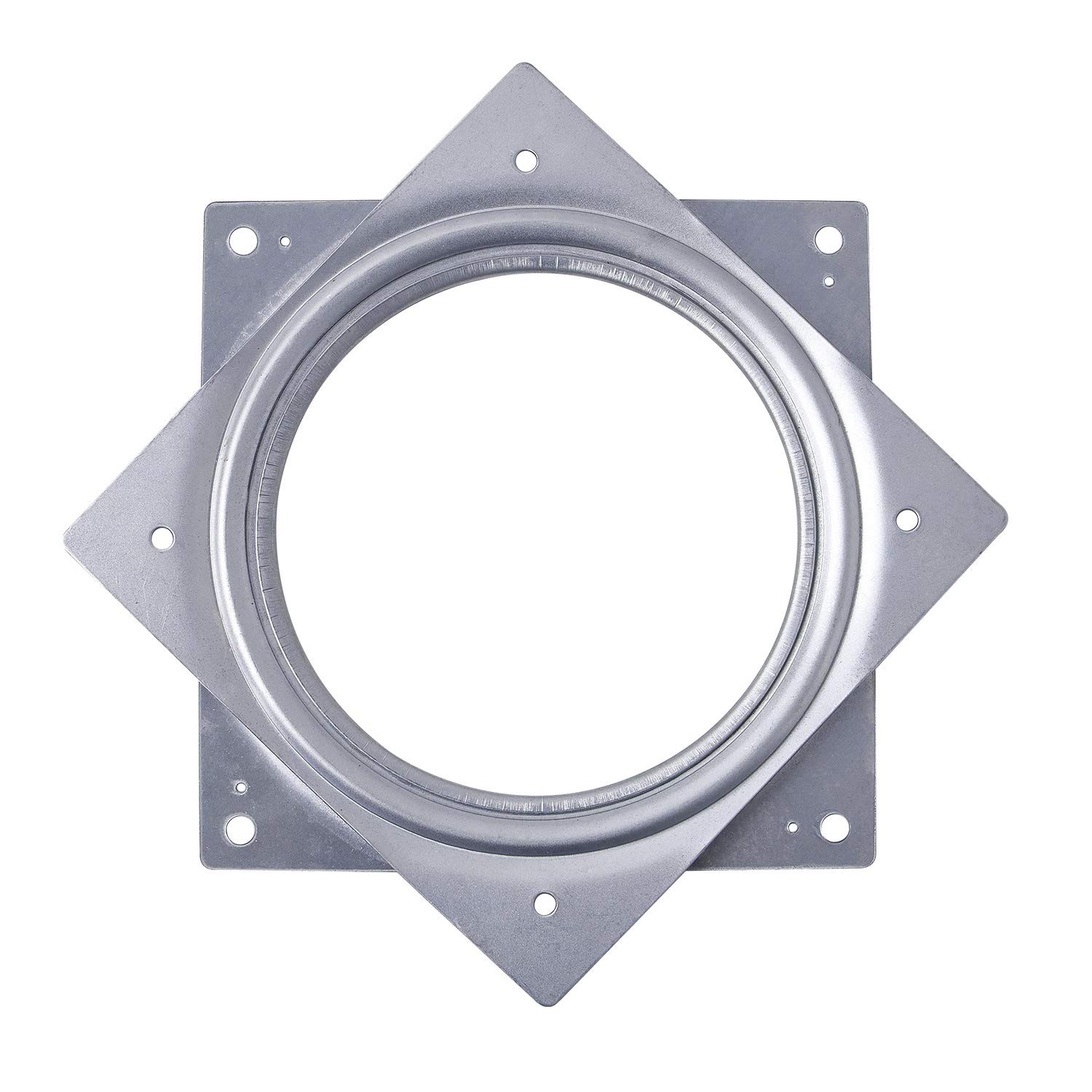 2Pack 6" Lazy Susan Turntable 500-Lb Steel Ball Bearing Rotating Tray Strong