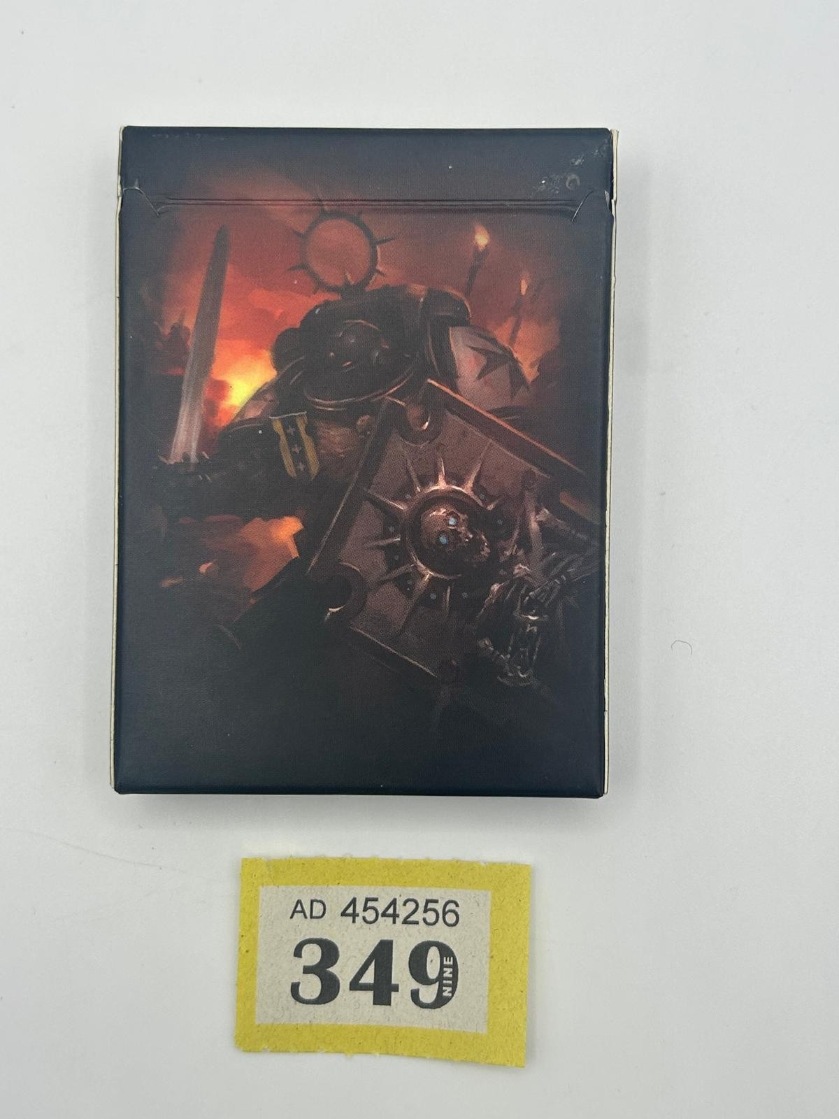 Warhammer 40k Games Workshop -Data cards: black Templars limited edition