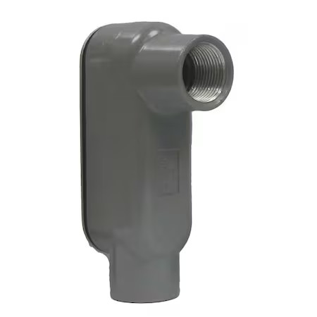 Hubbell Killark Olb-4Cg Conduit Outlet Body W/Cover, Aluminum, Lb
