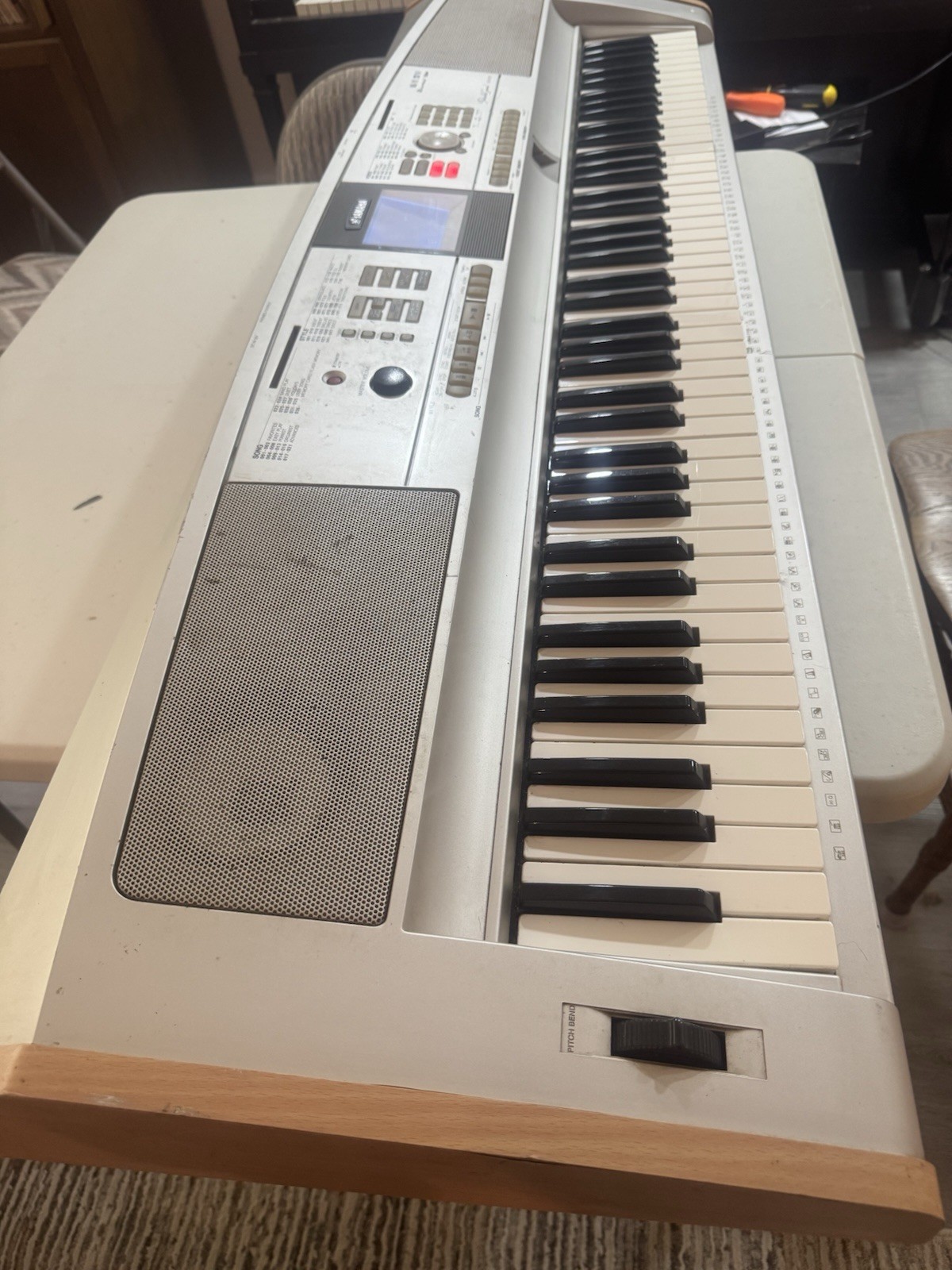 Yamaha DGX-505 Portable Grand Piano Keyboard With Power Supply
