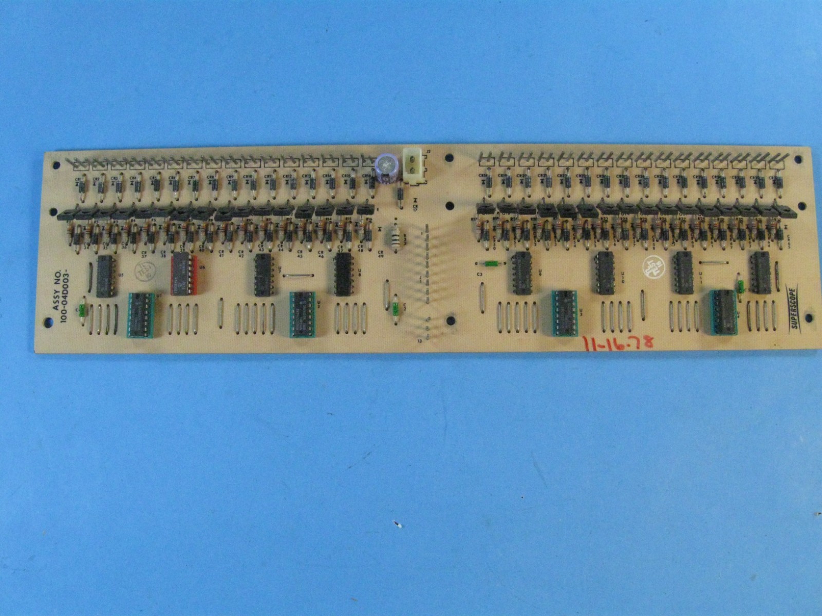 Pianocorder Driver Board  For Marantz Player Pianos Base Or Treble Driver Board