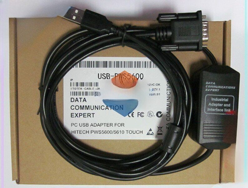 NEW FOR PWS5600/5610/6500 Series Touch screen programming cable USB-HITECH