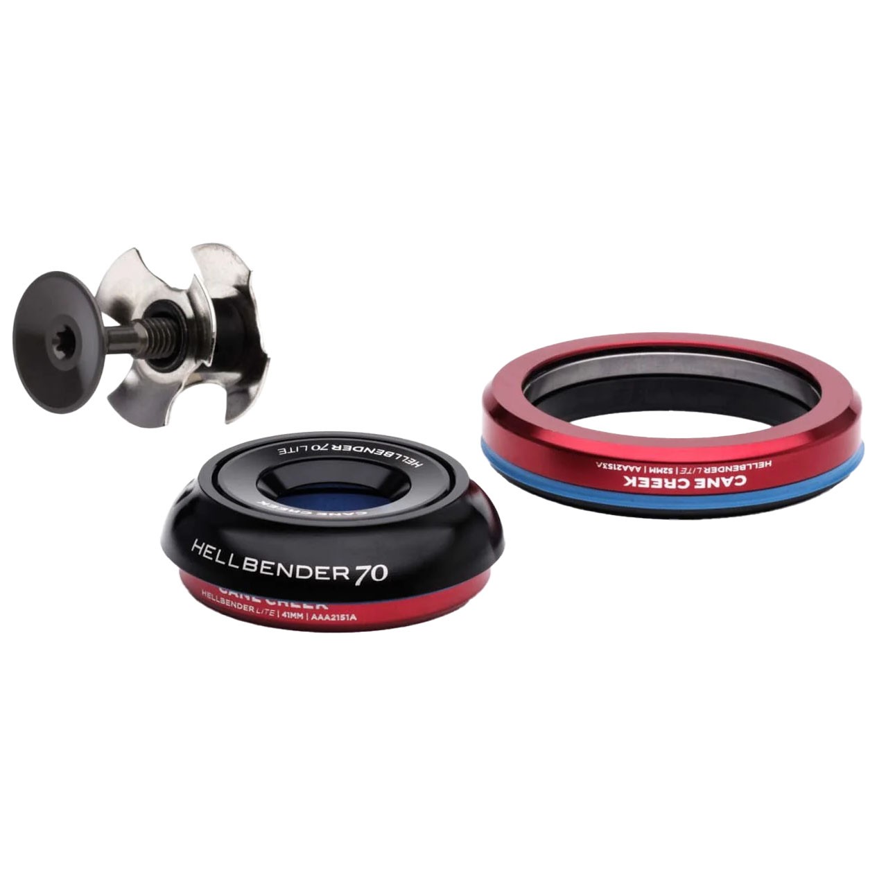 Cane Creek 70-Lite Aethos-25/Crux, IS42/28.6|IS49.5/40.5, Black