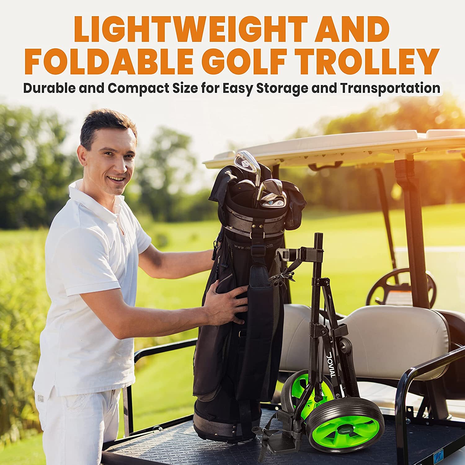 Jovial JOVGF2W 2 Wheel Pull Cart