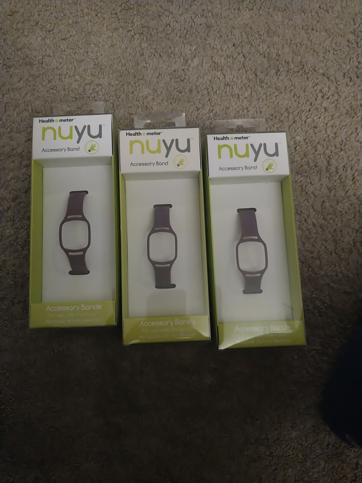 Lot of 3 Health o meter nuyu Accessory Band (Purple) *Free Shipping*