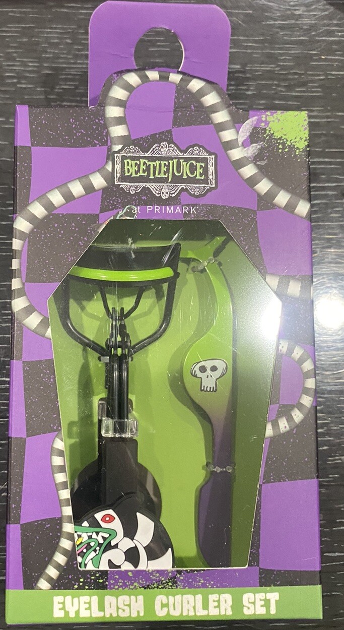 Beetlejuice eyelash curler Set Cool New!!