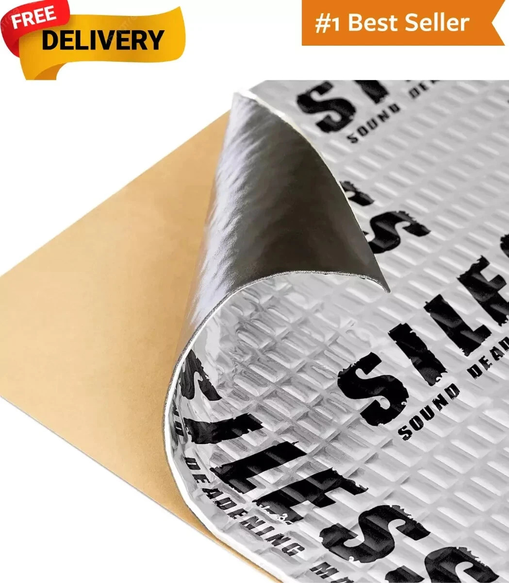 Siless Car Sound Deadening mat - Butyl Automotive Sound Deadener.