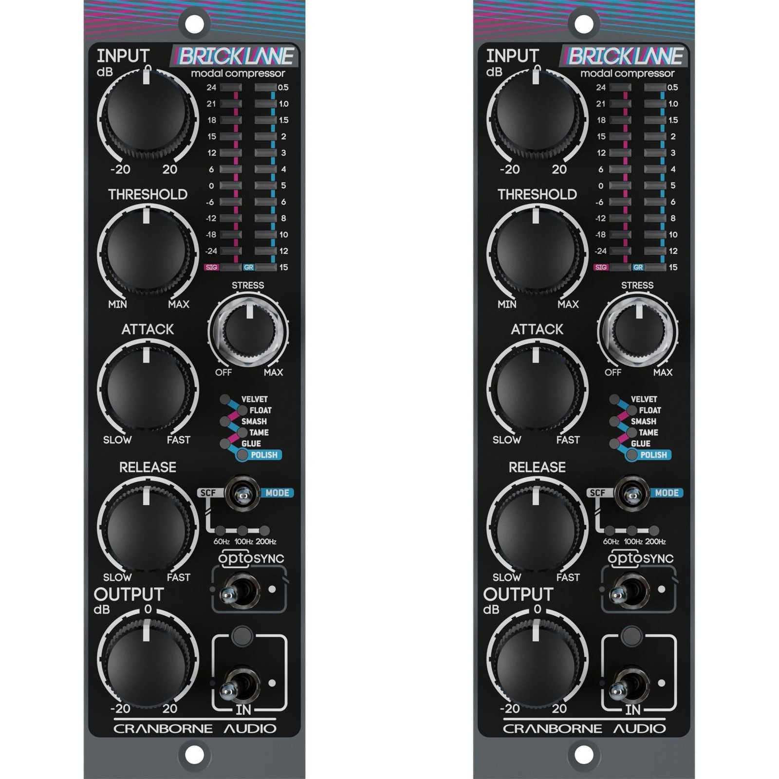 Cranborne Audio Brick Lane 500 Modal PWM Compressor Pair