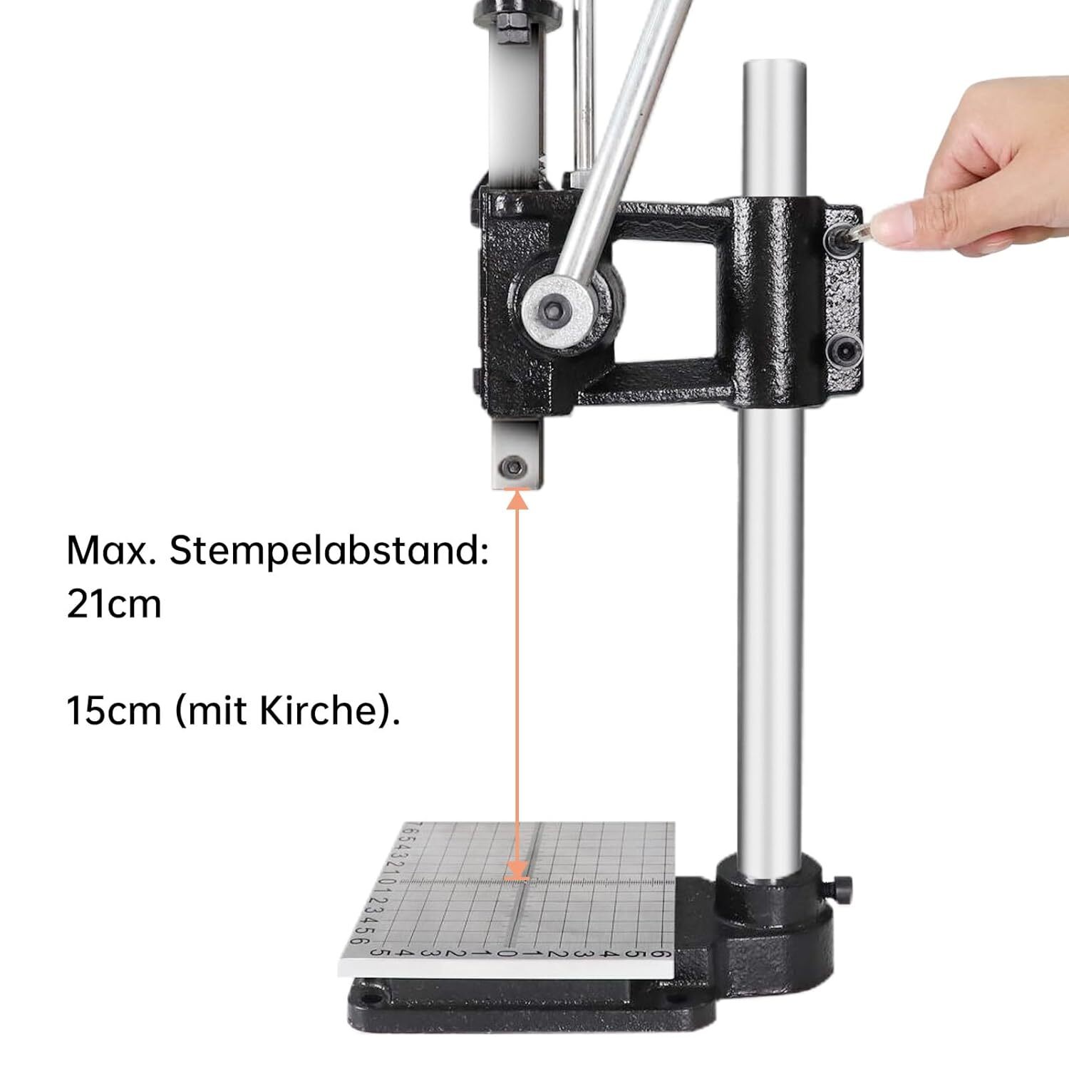Leather Hole Puncher Hand Punching Machine for DIY Craft, Style D