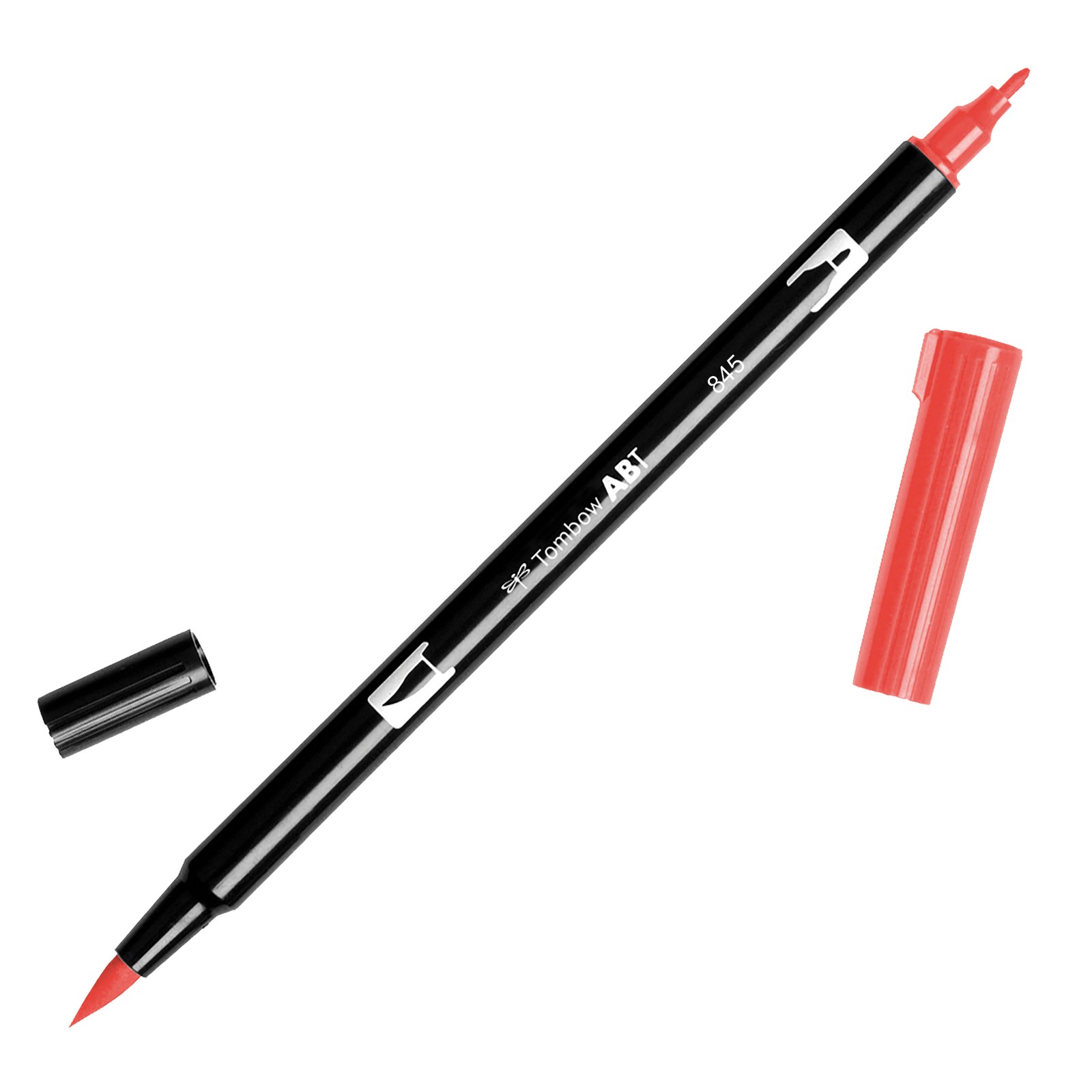 Tombow DBP-56596  Dual Brush Marker Open Stock-845 Carmine (6Pk)