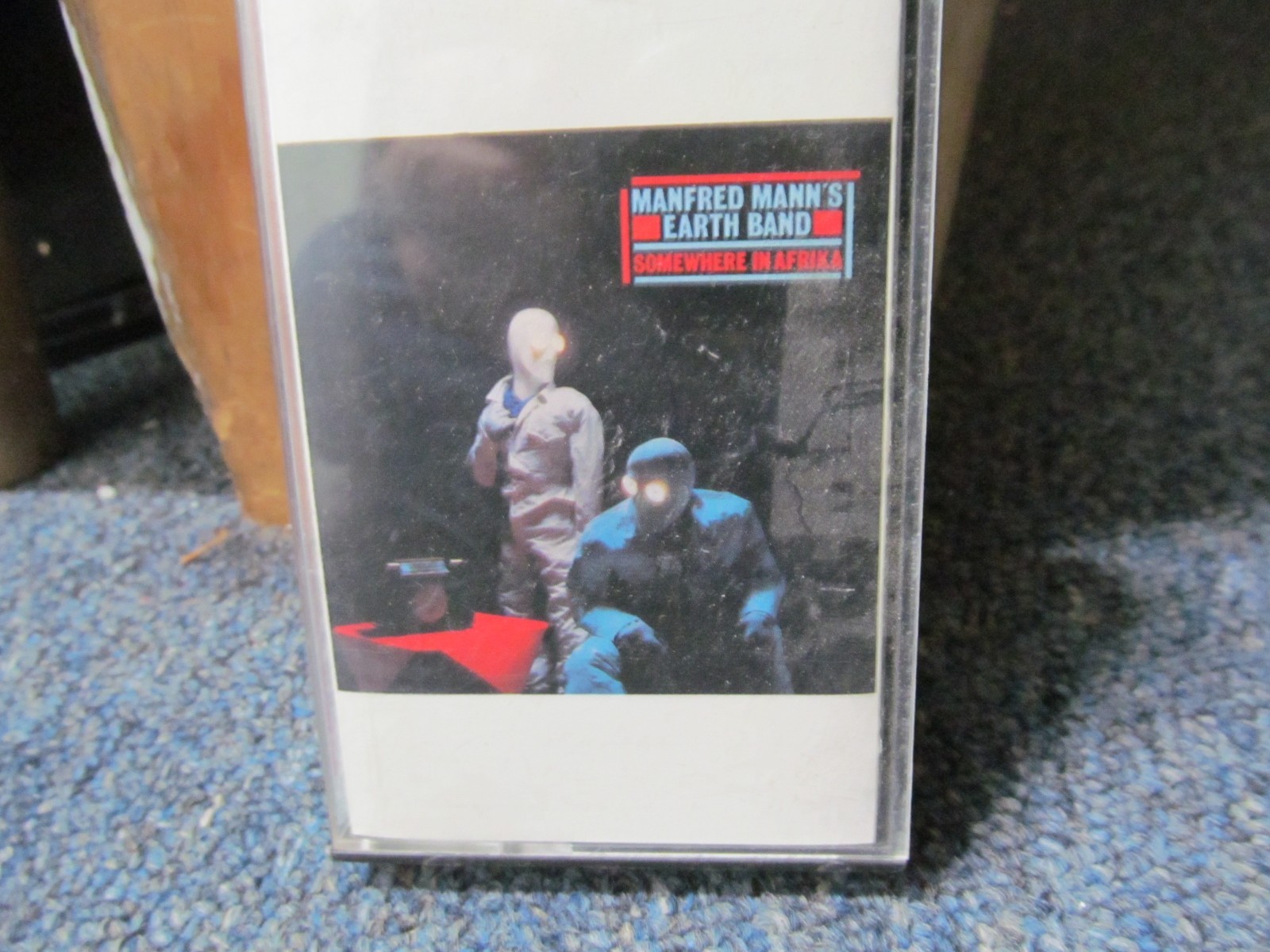 Manfred Mann's Earth Band - Somewhere in Africa - Cassette UNTESTED / AS-IS