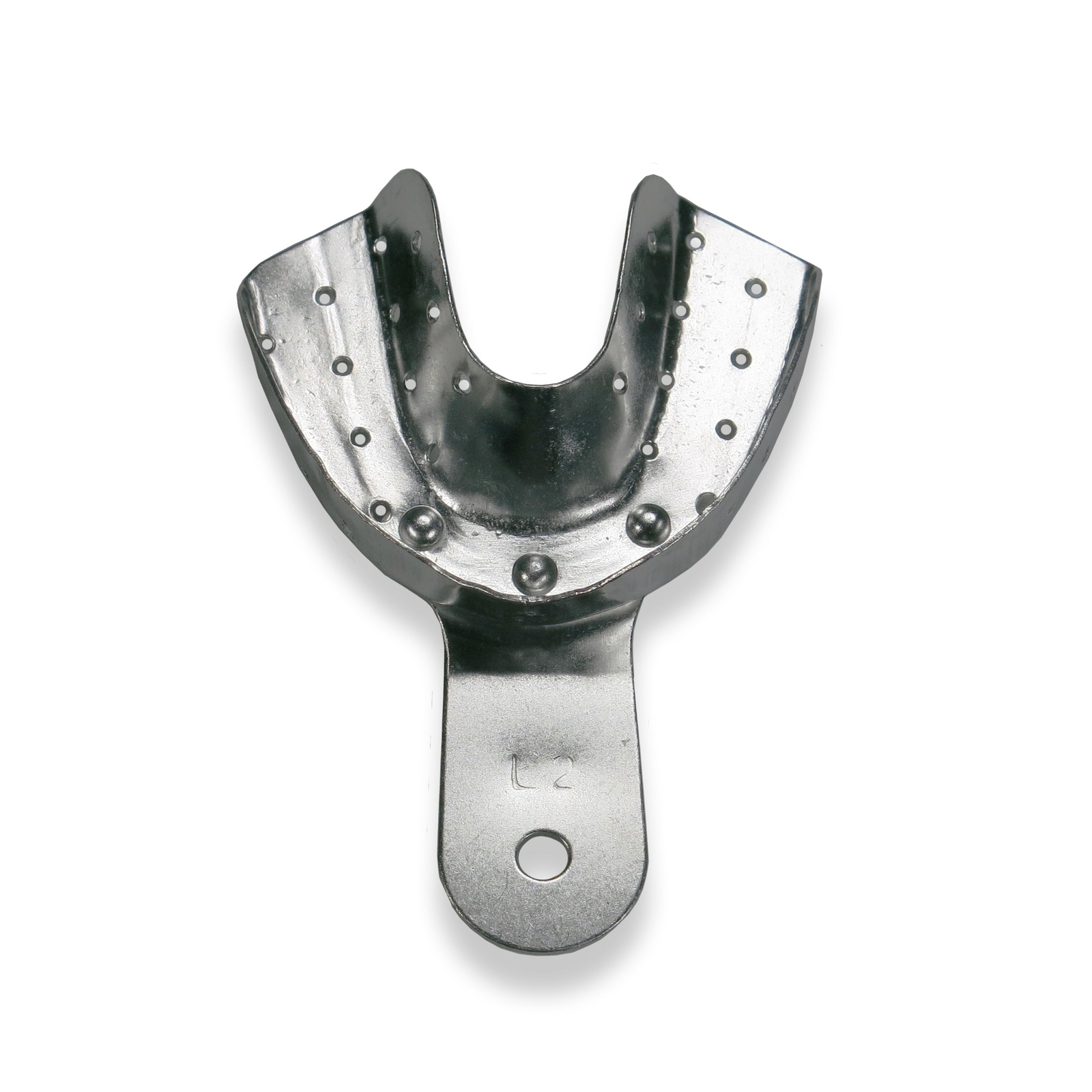 Dental Impression Tray Aluminum, Medium, Lower ORAL32 -ALUM-ML (#548)