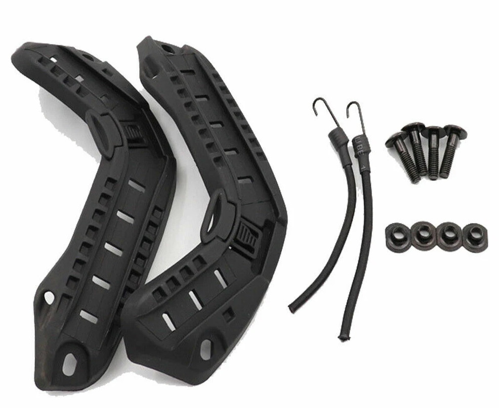 Tan Helmet Rail Kit for FAST ACH MICH Helmets – Tactical Side Accessory Mount