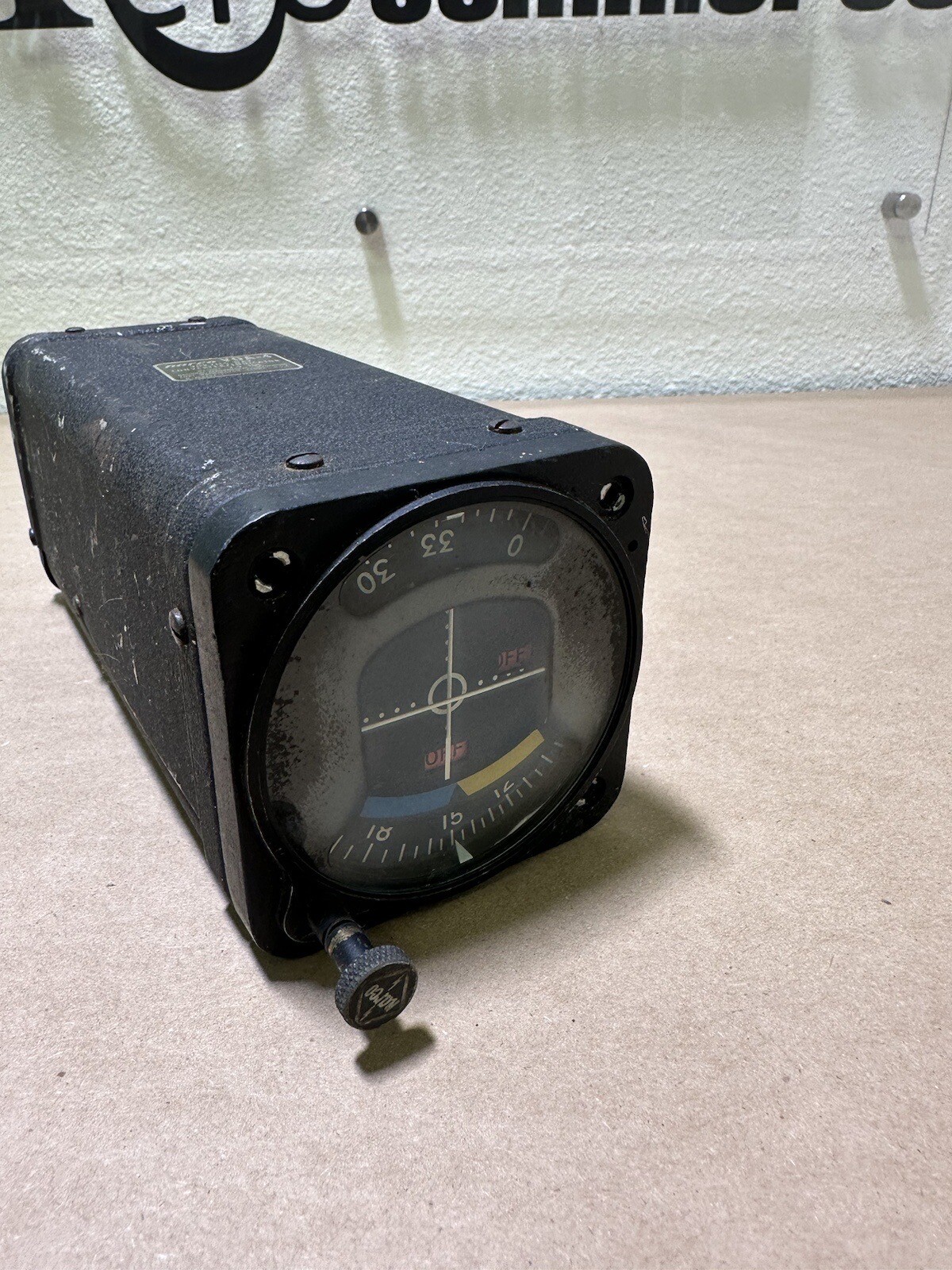 Narco VOA-4 VOR ILS NAV Indicator (3685)