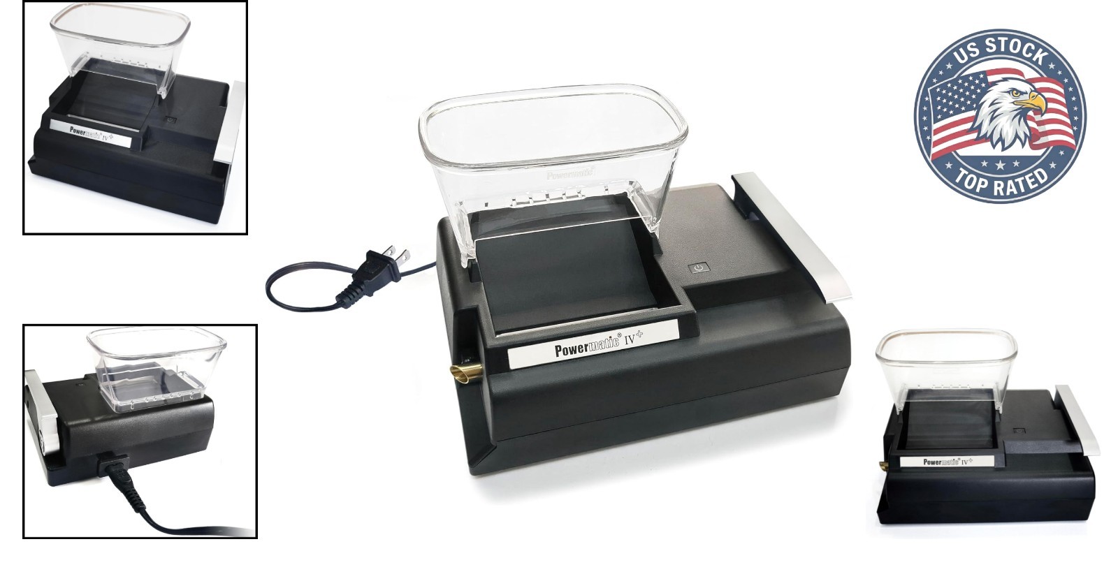 Electric Cigarette Injector Machine - Smooth Injection for King & 100mm Tubes