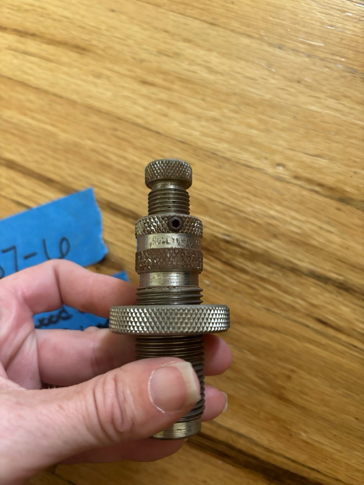 Hollywood .357 Reloading Dies, Full Length Sizer & Collet Crimp, S7-6