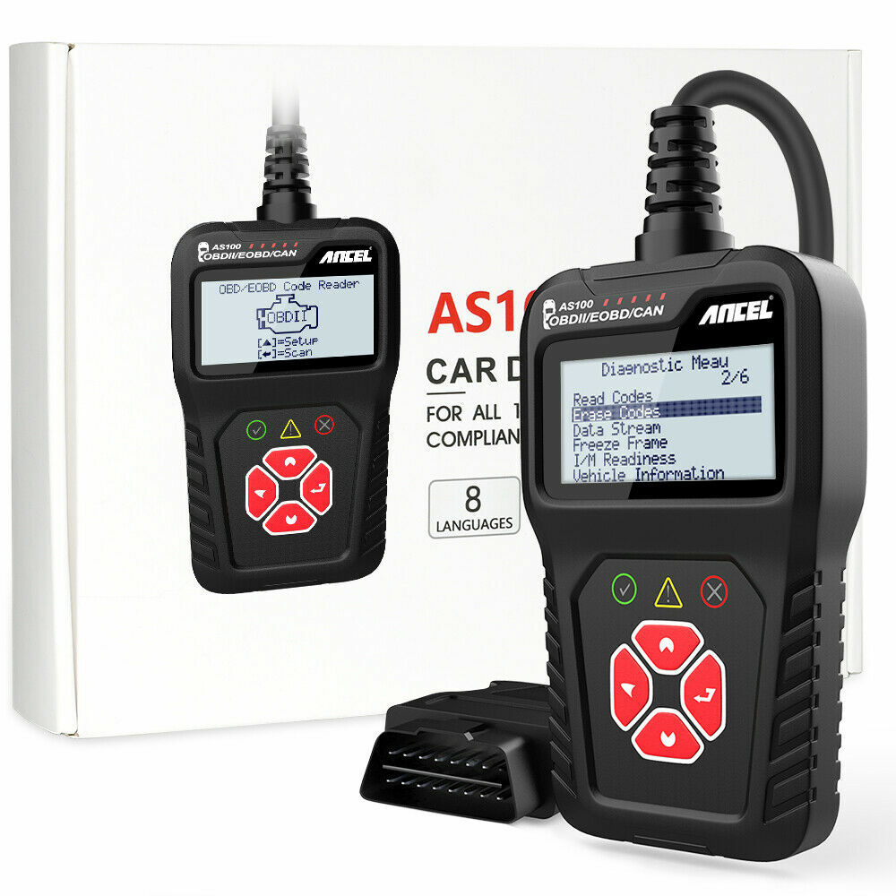 ANCEL AS100 OBD2 Scanner Code Reader Scanner Check Engine Fault Diagnostic Tool