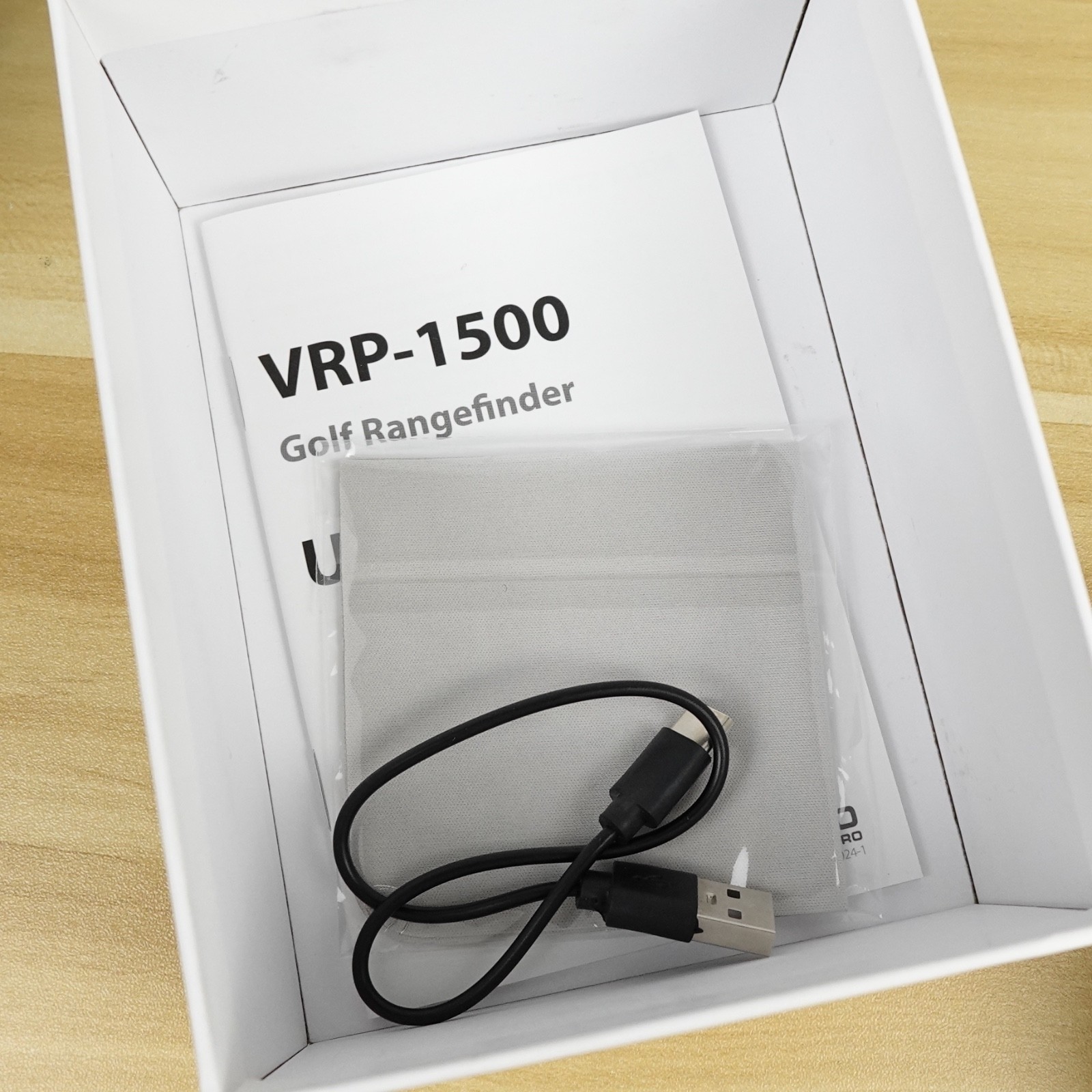 VRP Golf Rangefinder with Slope Switch, 1500/2500 Yd, 7X Magnification, Open Box