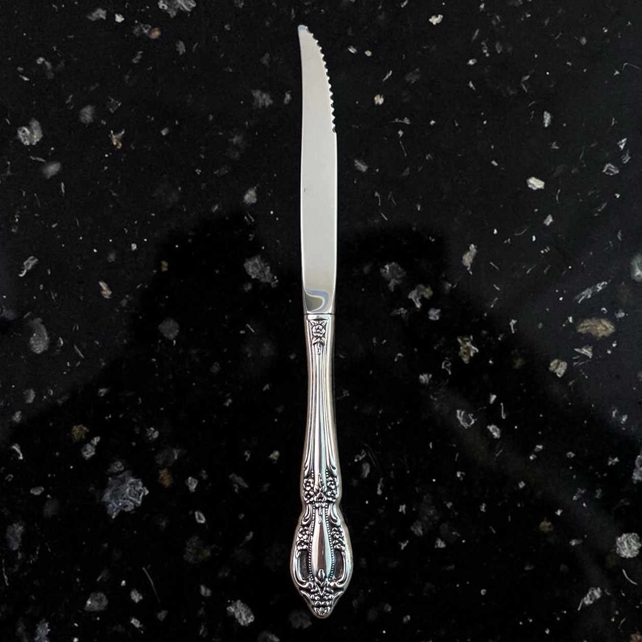 Oneida Raphael Stainless Distinction Deluxe 9 1/8” Steak Knife Serrate Flatware