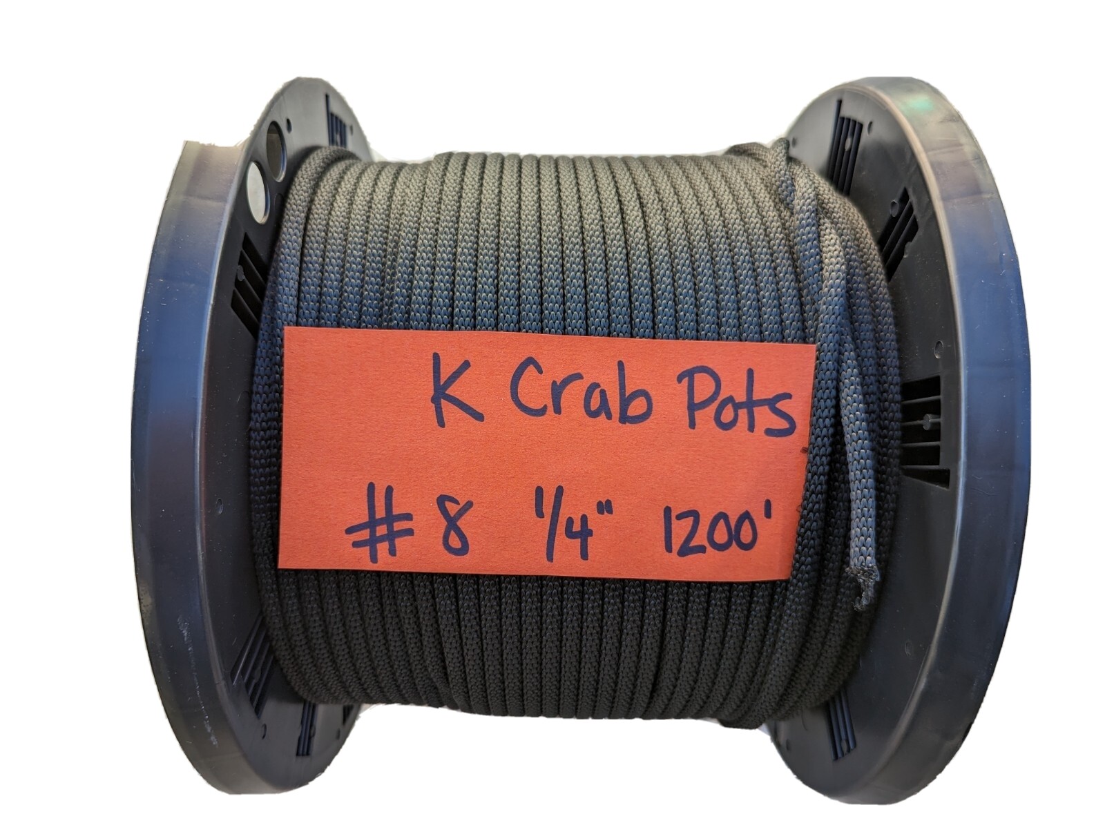 1200 Ft - #8 - 1/4" Loctite Rope for Crab Traps Trotline Commercial Crabbing
