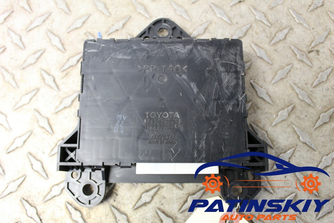 2006 TOYOTA PRIUS TEMPERATURE CONTROL MODULE BRAIN BOX COMPUTER UNIT 06