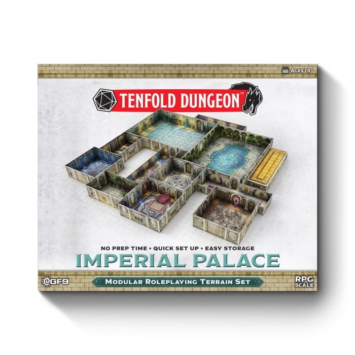 Tenfold Dungeon: Imperial Palace - Gaming Terrain - Brand New, Factory Sealed