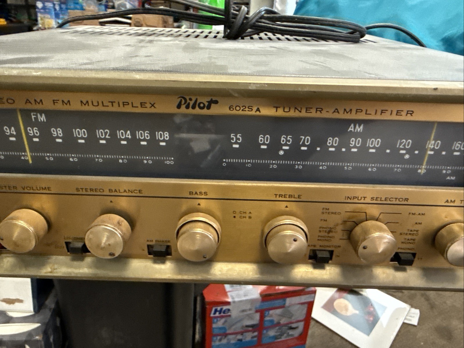 Vintage Pilot 6025 A Tuner Parts Only.  local pickup