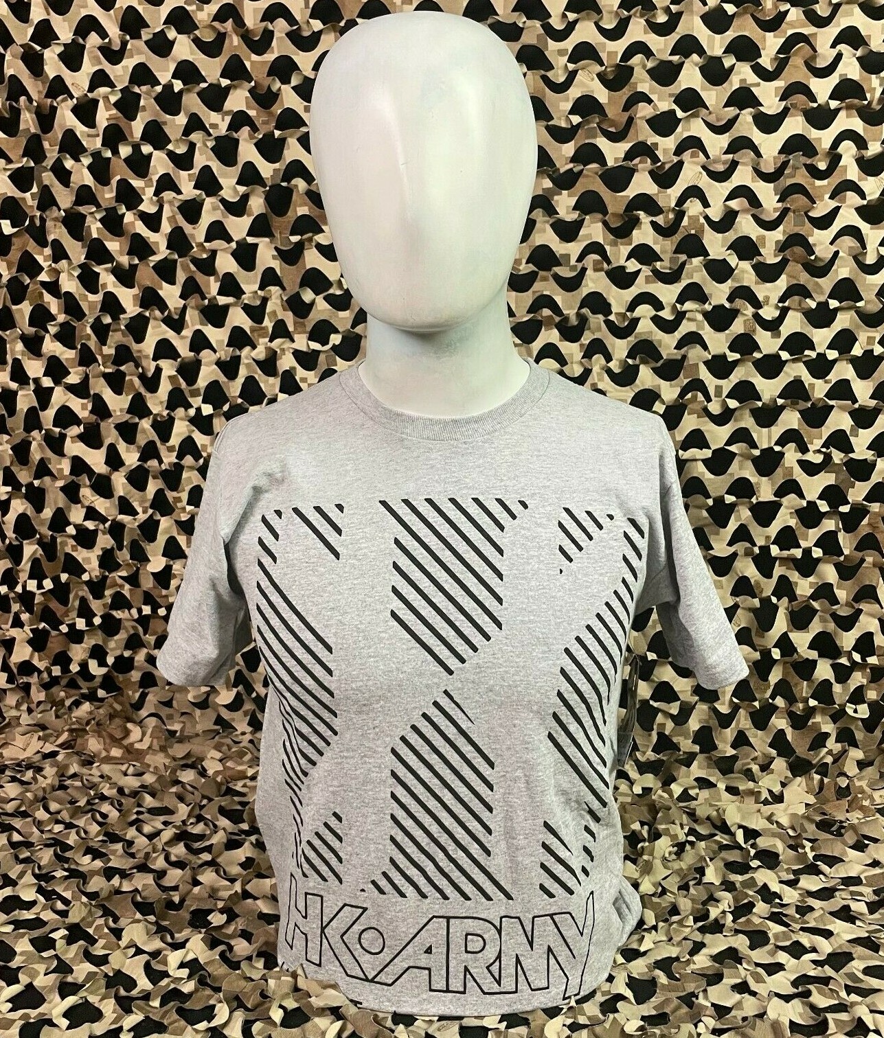 NEW HK Army X-Ray Paintball T-Shirt - Grey - Medium