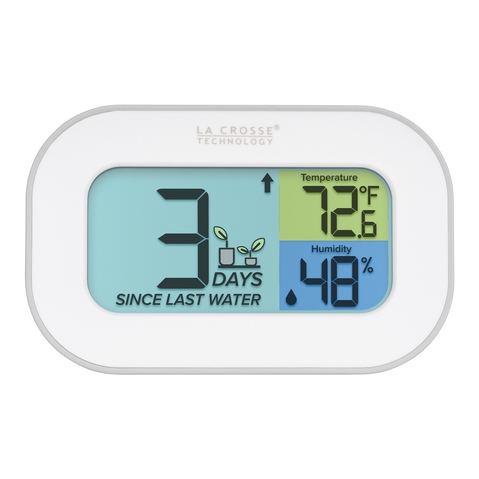 919-147 La Crosse Technology Digital Plant Care Watering Timer with Temp & Humid