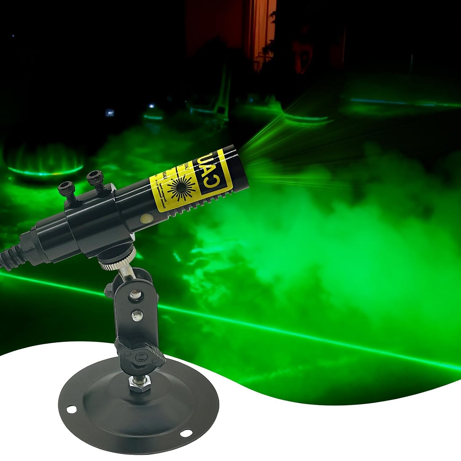 532nm Green Line Class 2 Waterproof Laser Module 360° Rotation Green Laser