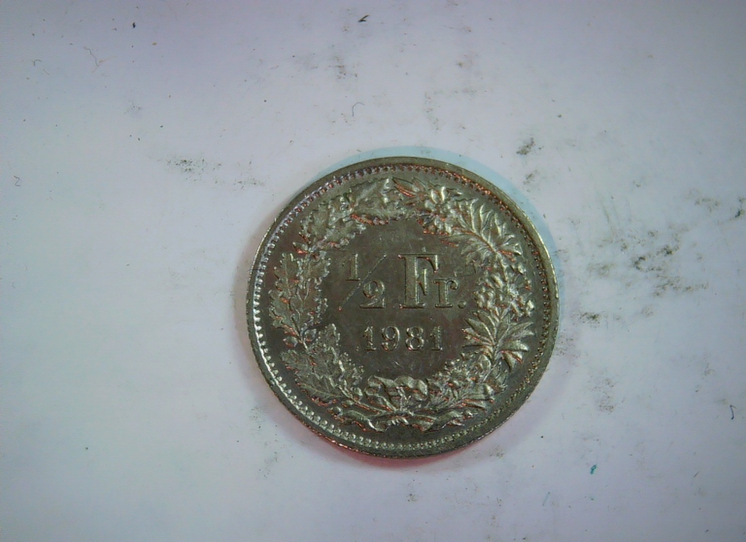 Switzerland 1981 1/2 Franc Helvetia (Swiss Confederation) half franc Coin