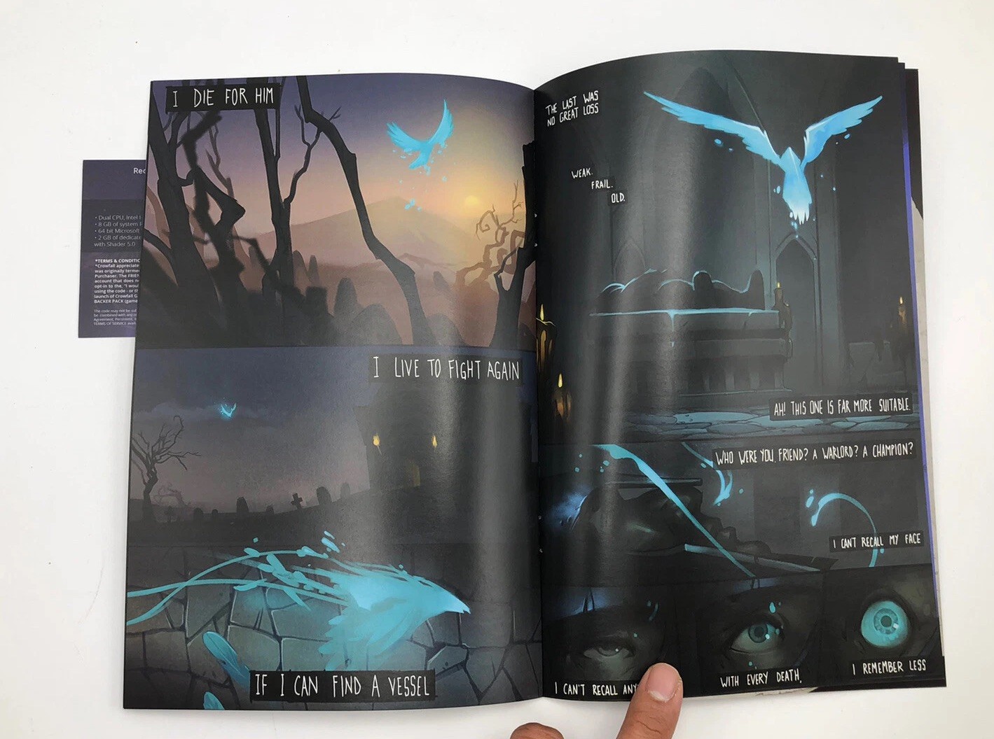 Crowfall Collector's Edition Comic And Usb Thumb Drive