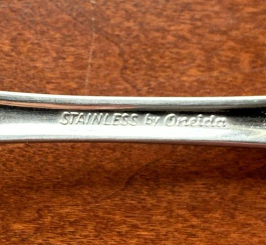 1 VTG ONEIDA ARBOR AMERICAN HARMONY Stainless 7-1/4" Dinner Fork EUC