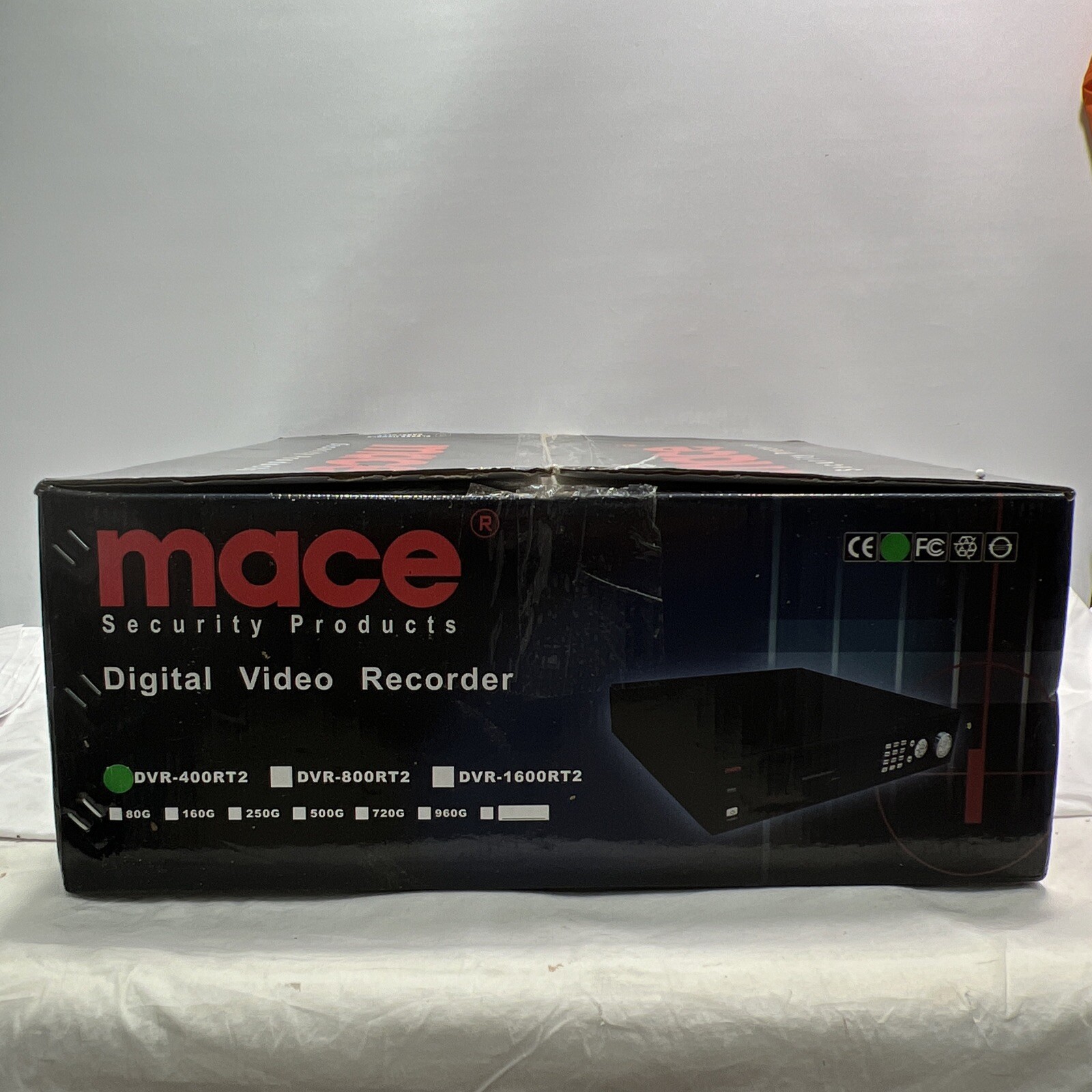 MACE Security Products - DVR, Model DVR-400RT2, Black ~ NEW See Description.