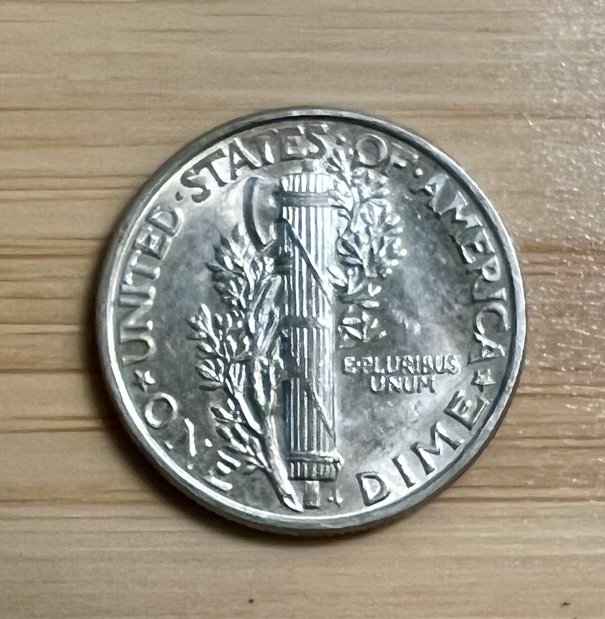 1944-P Mercury Dime 10C Silver - About Uncirculated (AU) – FREE SHIPPING