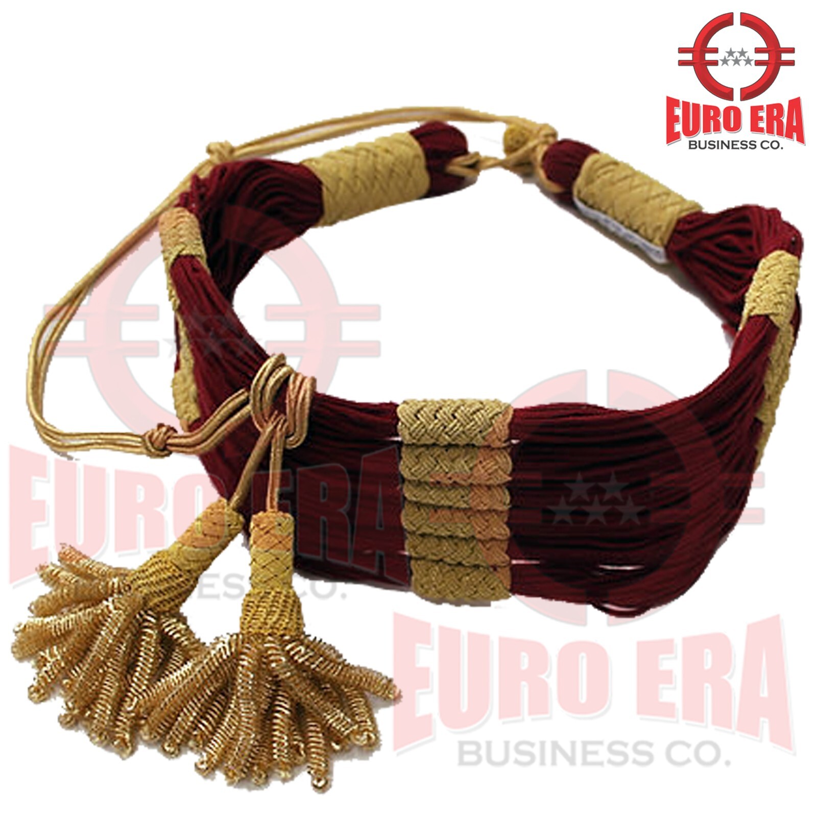 New Napoleonic Ceremonial Military officer Barrel sash belt