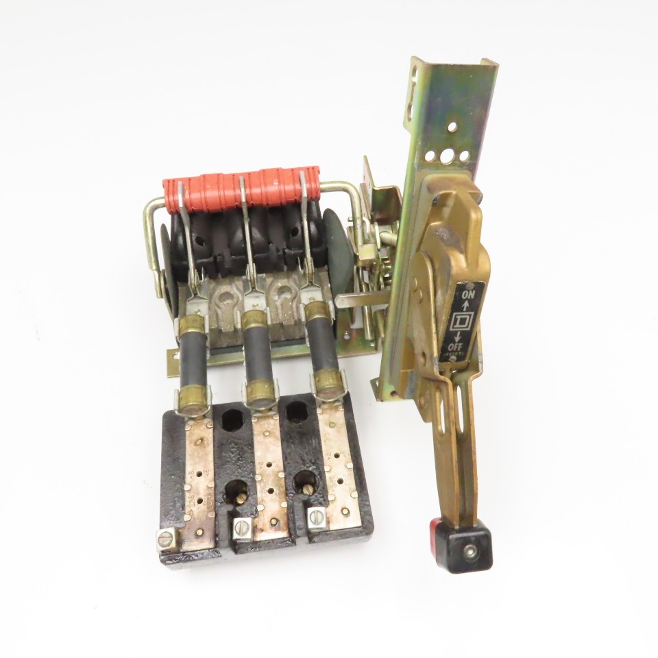 Square D Class 9422 Fused Safety Disconnect Operator 600V 250VDC 3 Pole