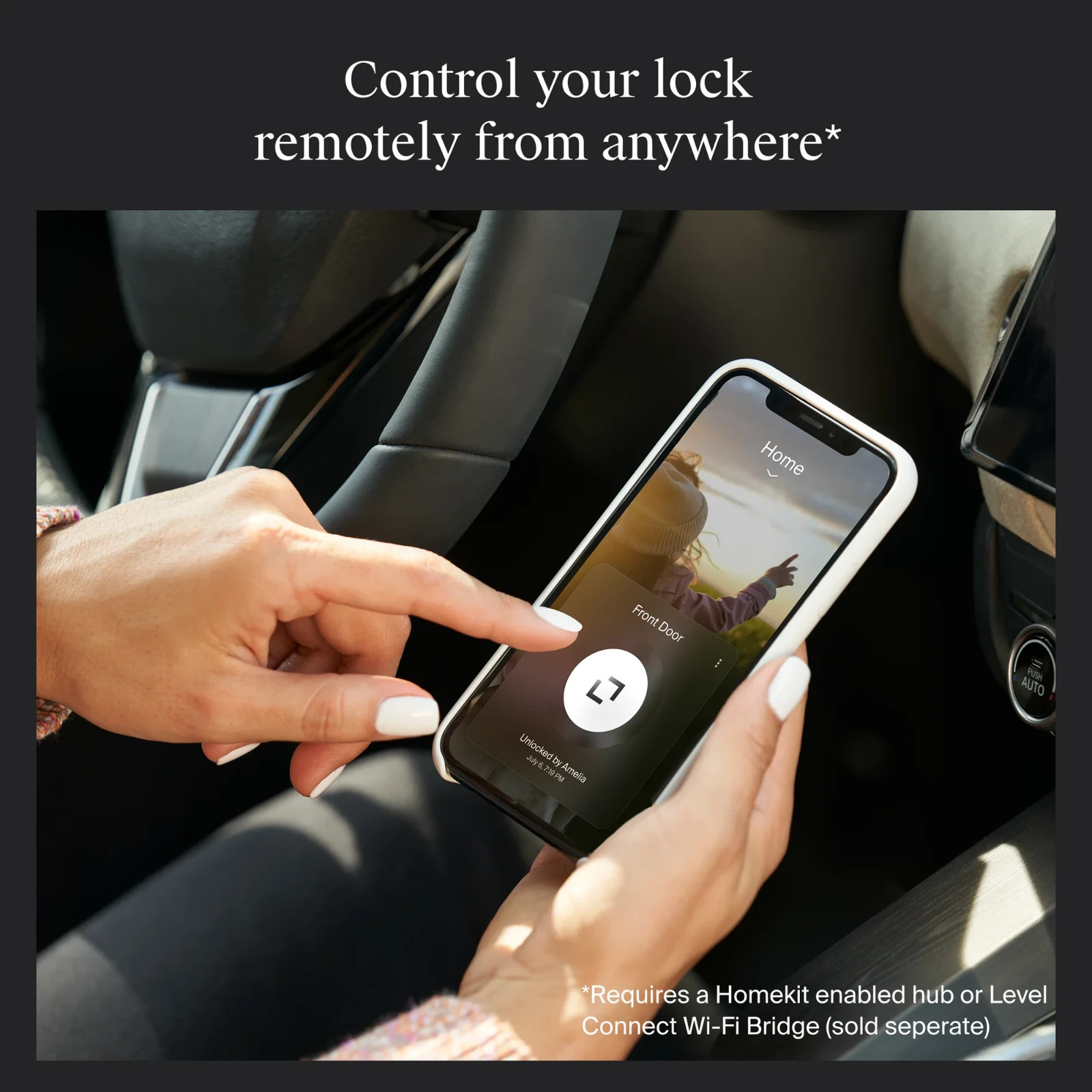 Level Lock+ (Matter) Smart Lock – Satin Nickel